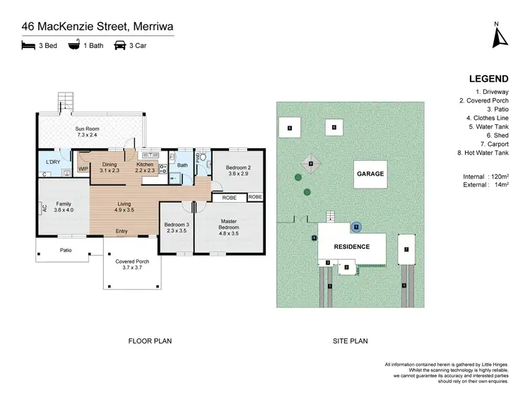 Floorplan of Homely house listing, 46 Mackenzie Street, Merriwa NSW 2329