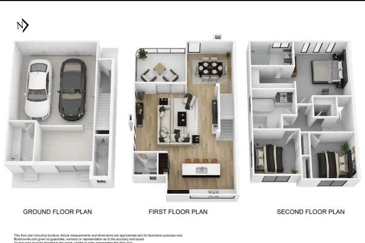Floorplan of Homely townhouse listing, Address available on request
