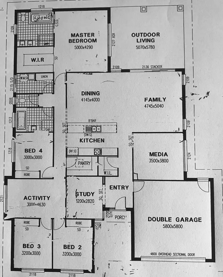 Floorplan of Homely house listing, 135 Weatherly Drive, Jimboomba QLD 4280