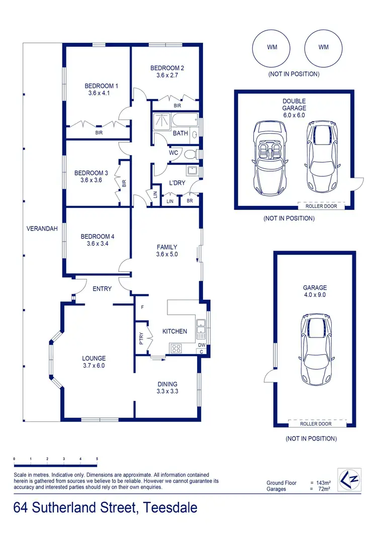 Floorplan of Homely house listing, 64 Sutherland Street, Teesdale VIC 3328
