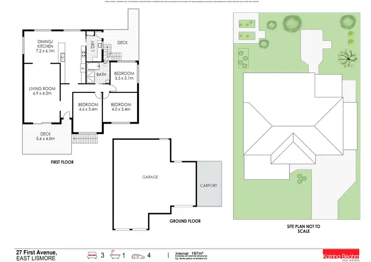 Floorplan of Homely house listing, 27 First Avenue, East Lismore NSW 2480