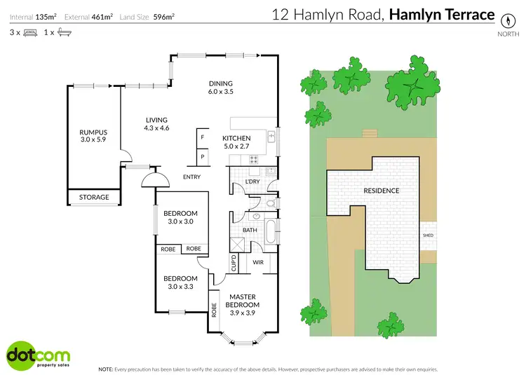 Floorplan of Homely house listing, 12 Hamlyn Road, Hamlyn Terrace NSW 2259