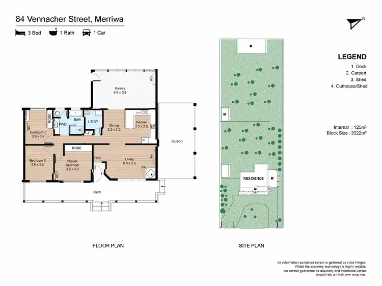 Floorplan of Homely house listing, 84 Vennacher Street, Merriwa NSW 2329