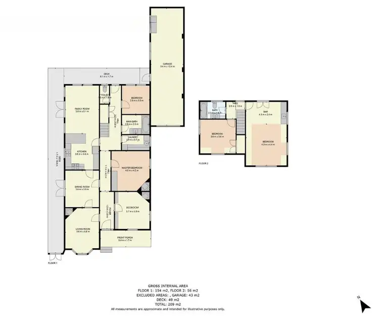 Floorplan of Homely house listing, 236 Merri Street, Warrnambool VIC 3280