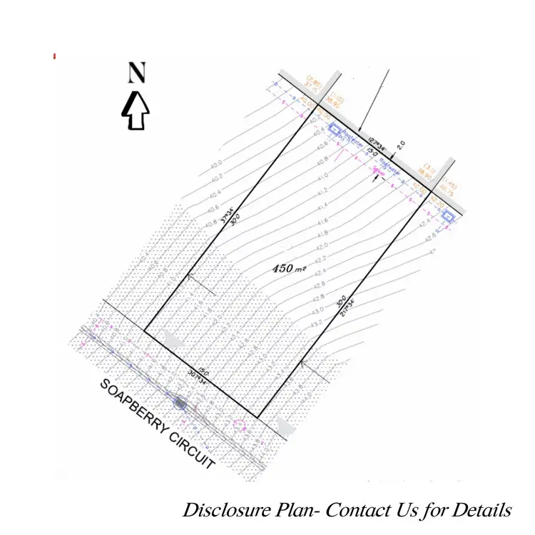 Floorplan of Homely land listing, 17 Soapberry Circuit, Collingwood Park QLD 4301