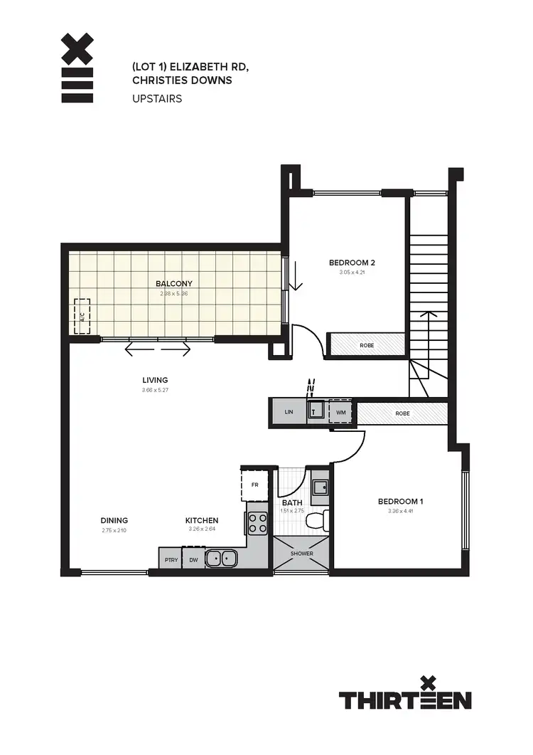 Floorplan of Homely apartment listing, Unit 8/50 Elizabeth Road, Christie Downs SA 5164