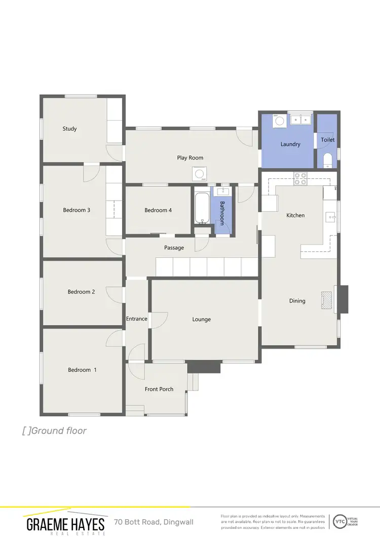 Floorplan of Homely rural property listing, 70 Bott Road, Dingwall VIC 3579