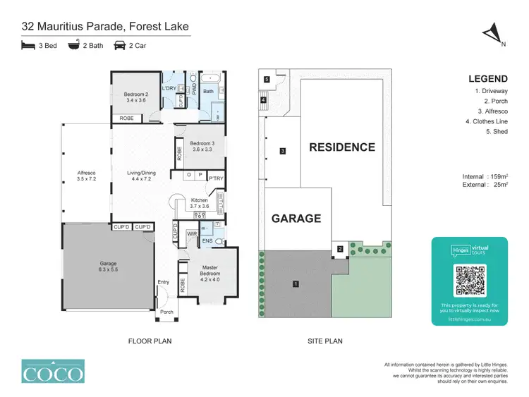 Floorplan of Homely house listing, 32 Mauritius Parade, Forest Lake QLD 4078