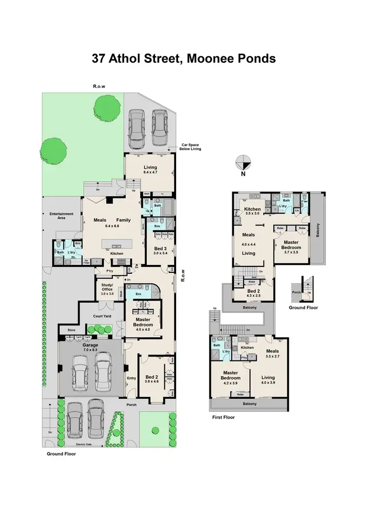 Floorplan of Homely house listing, 37 Athol Street, Moonee Ponds VIC 3039