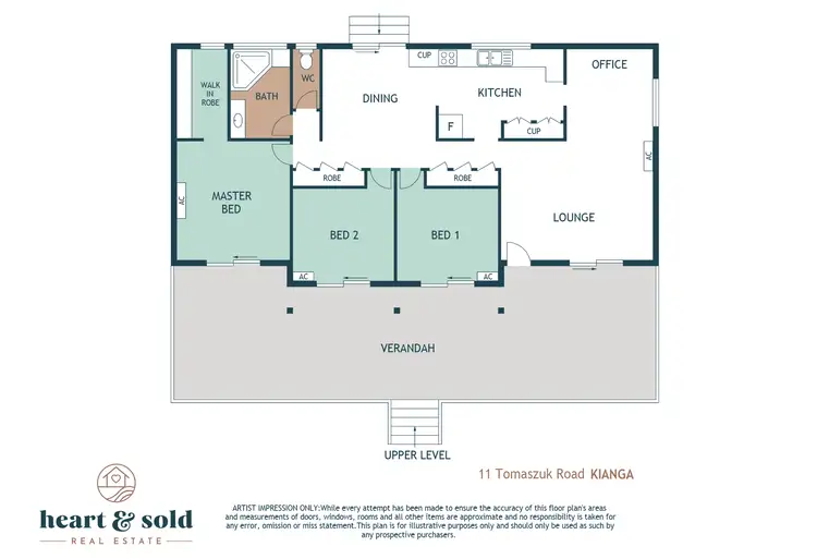 Floorplan of Homely rural property listing, 11 Tomaszuks Road, Kianga QLD 4718