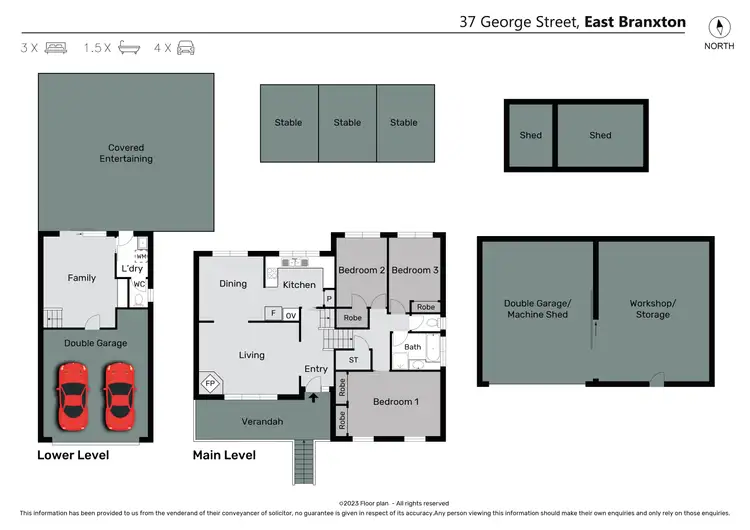 Floorplan of Homely house listing, 37 George Street, East Branxton NSW 2335