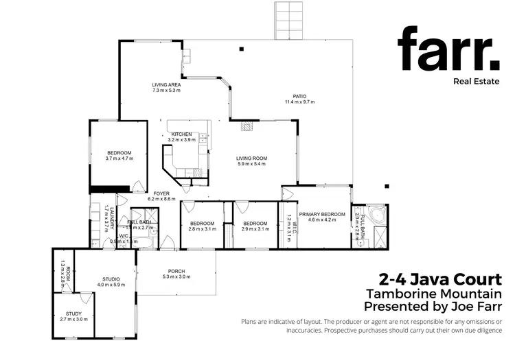 Floorplan of Homely house listing, 2-4 Java Court, Tamborine Mountain QLD 4272