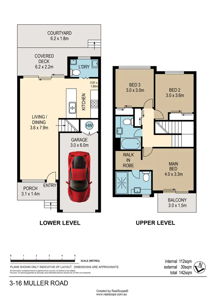 Floorplan of Homely townhouse listing, 3/16 Muller Road, Boondall QLD 4034