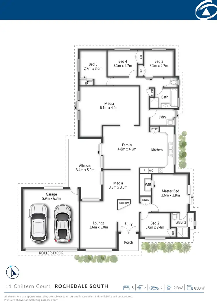 Floorplan of Homely house listing, 11 Chiltern Court, Rochedale South QLD 4123