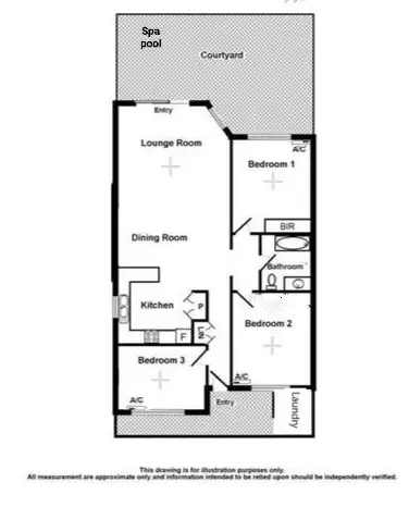 Floorplan of Homely unit listing, 24/13 Lloyd Road, Humpty Doo NT 836