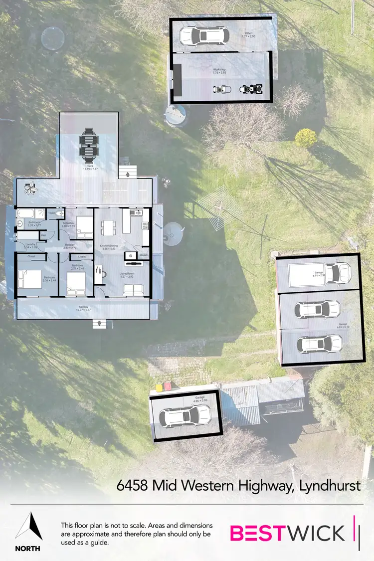 Floorplan of Homely house listing, 6458 Mid Western Highway, Lyndhurst, Blayney NSW 2799
