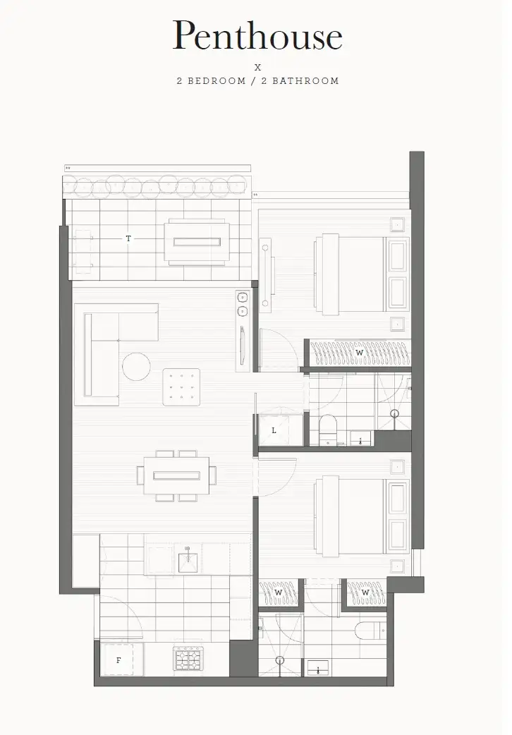 Floorplan of Homely apartment listing, 703/70 Stanley Street, Collingwood VIC 3066