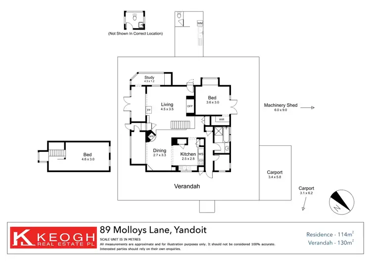 Floorplan of Homely house listing, 89 Molloys Lane, Yandoit VIC 3461