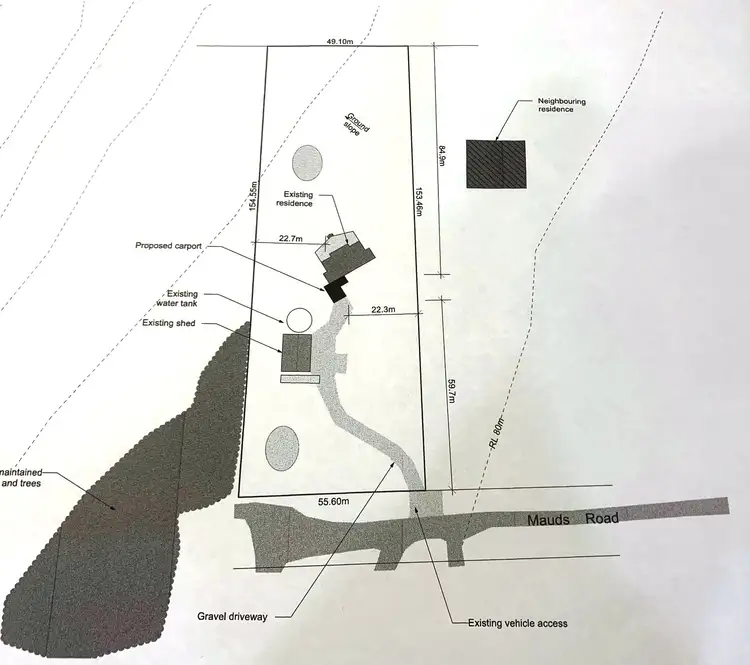 Floorplan of Homely house listing, 76 Mauds Road, Scotchtown TAS 7330