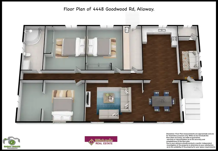 Floorplan of Homely house listing, Lot 11/4448 Goodwood Road, Alloway QLD 4670