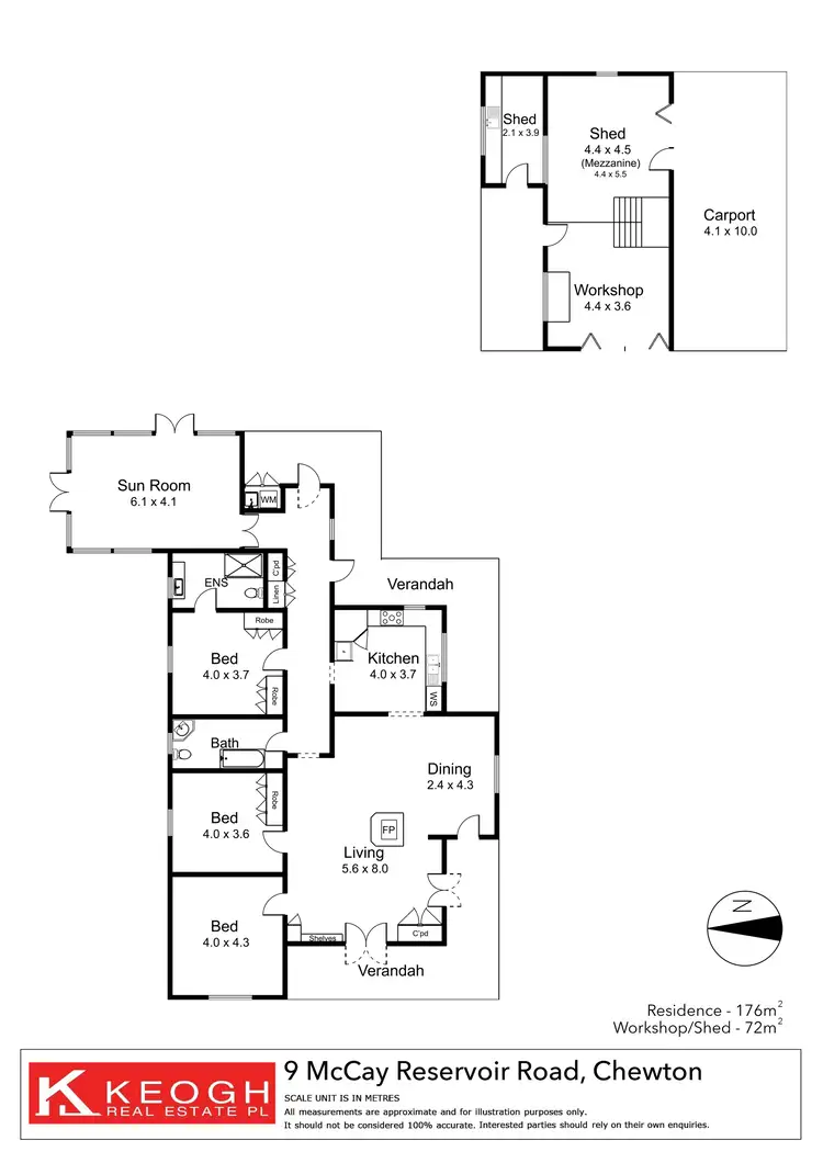 Floorplan of Homely house listing, 9 McCay Reservoir Road, Chewton VIC 3451