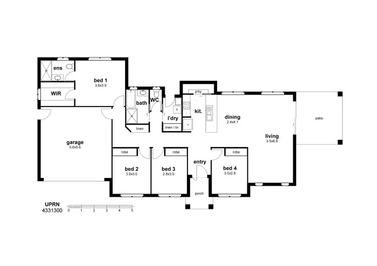 Floorplan of Homely house listing, Address available on request