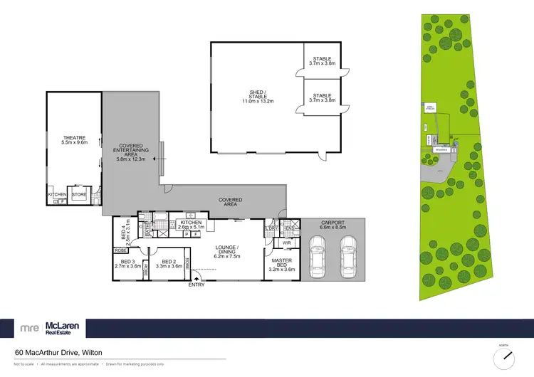 Floorplan of Homely rural property listing, 60 MacArthur Drive, Wilton NSW 2571