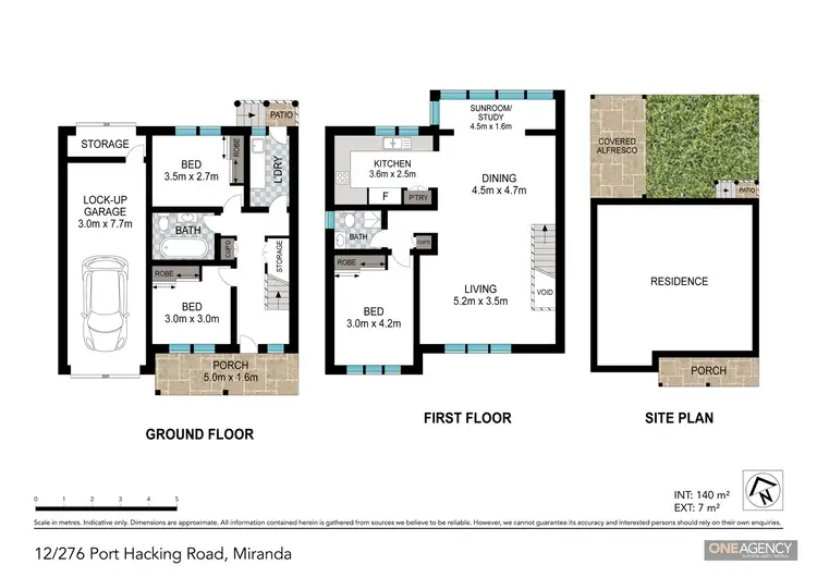 Floorplan of Homely townhouse listing, 12/276 Port Hacking Road, Miranda NSW 2228