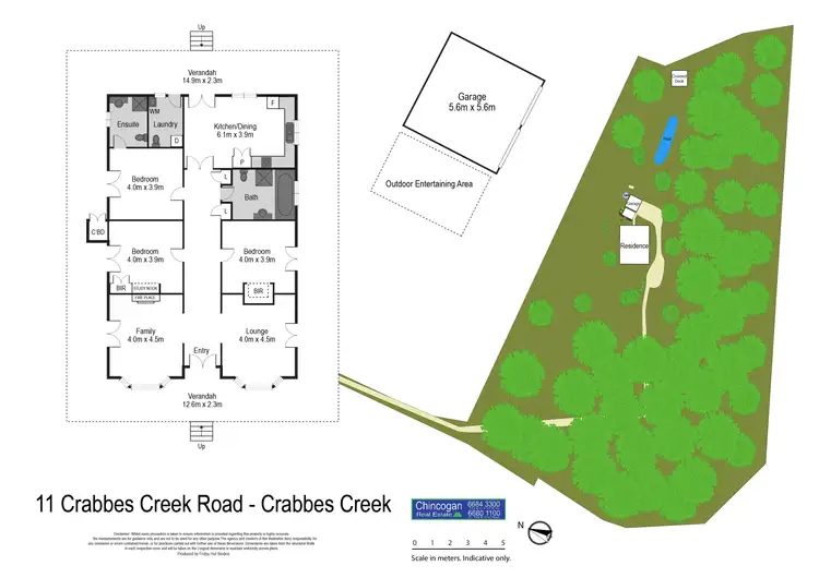 Floorplan of Homely rural property listing, 11 Crabbes Creek Road, Crabbes Creek NSW 2483