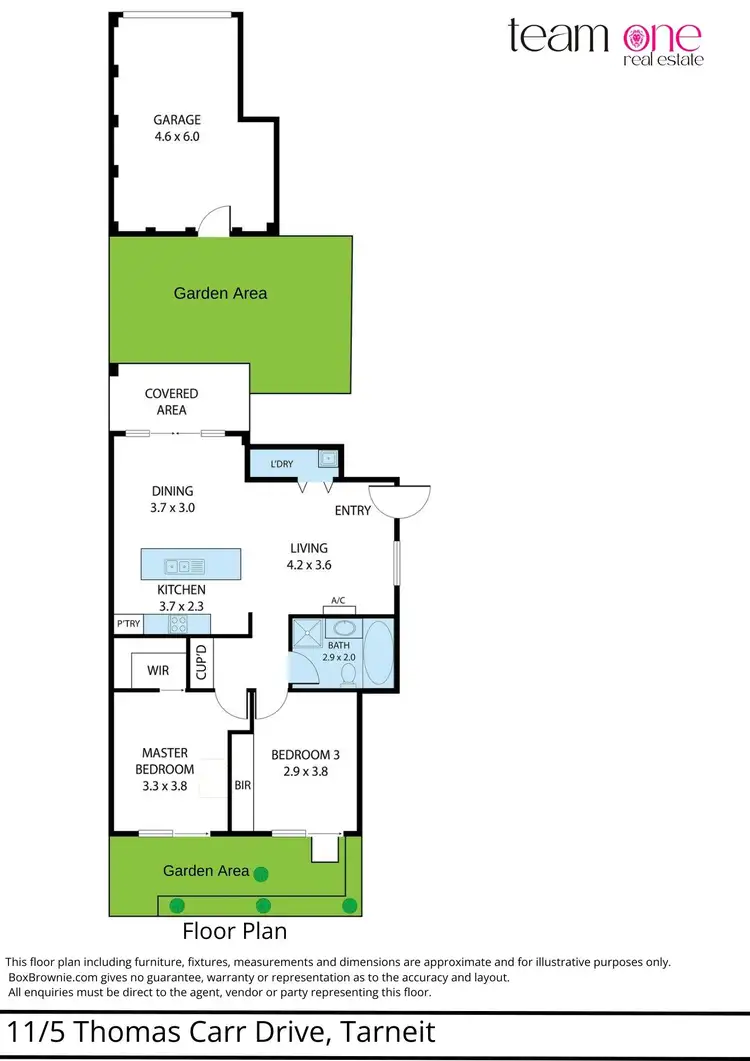 Floorplan of Homely unit listing, 11/5 Thomas Carr Drive, Tarneit VIC 3029
