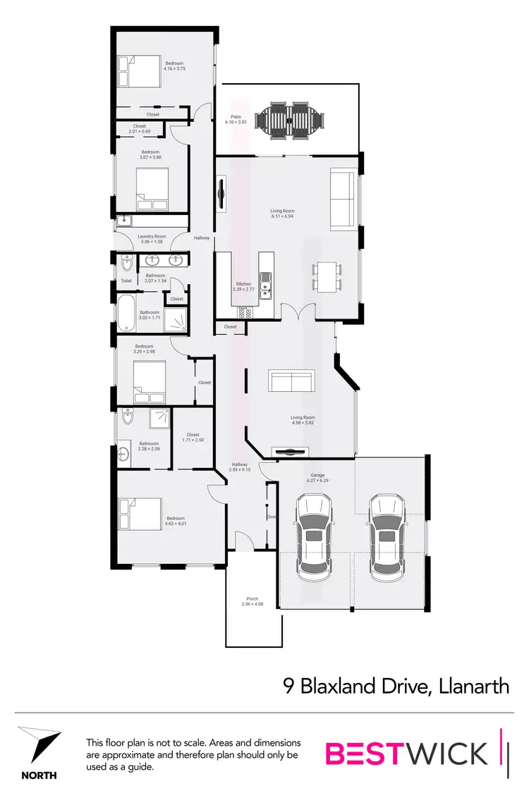 Floorplan of Homely house listing, 9 Blaxland Drive, Llanarth NSW 2795