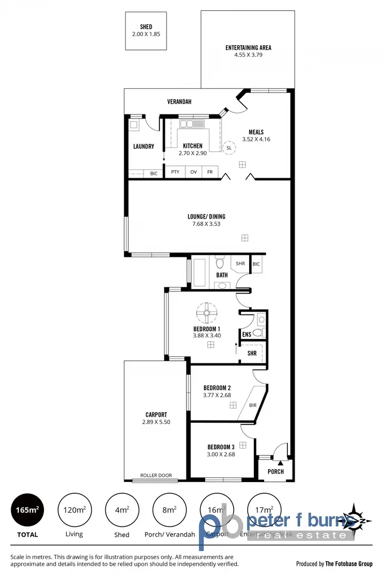 Floorplan of Homely unit listing, 4/48 Cedar Avenue, Brighton SA 5048