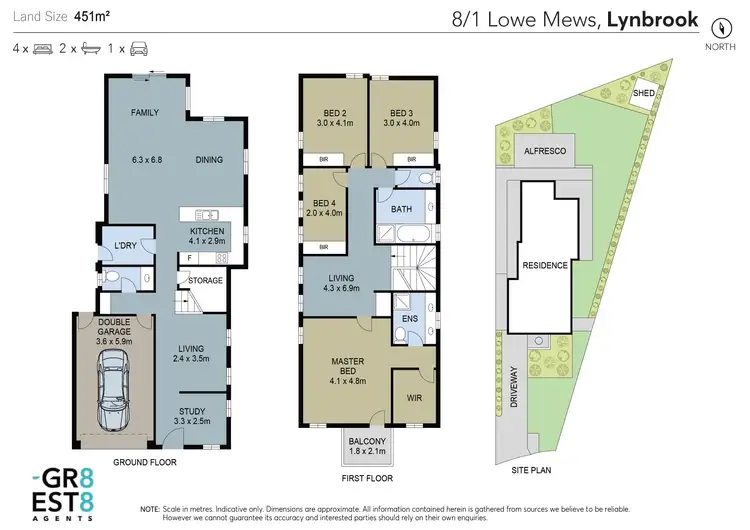Floorplan of Homely house listing, 8/1 LOWER MEWS, Lynbrook VIC 3975