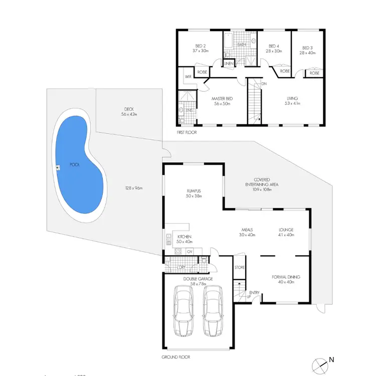 Floorplan of Homely house listing, 10 MacDougall Crescent, Hamlyn Terrace NSW 2259