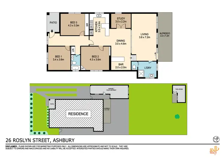 Floorplan of Homely house listing, 26 Roslyn Street, Ashbury NSW 2193