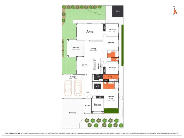 Floorplan of Homely house listing, 24 Whitecliff Way, Armstrong Creek VIC 3217
