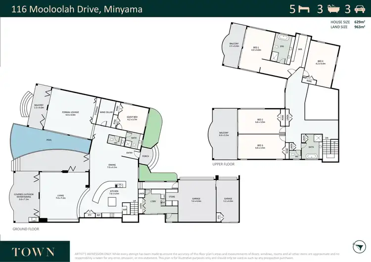 Floorplan of Homely house listing, 116 Mooloolah Drive, Minyama QLD 4575
