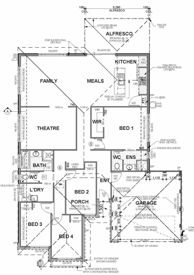 Floorplan of Homely house listing, 12 Larimar Parade, Byford WA 6122