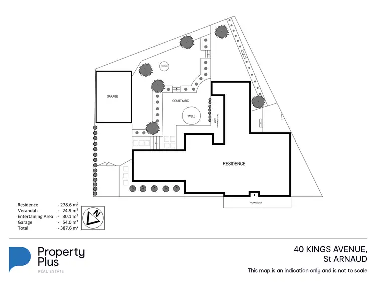 Floorplan of Homely house listing, 40 Kings Avenue, St Arnaud VIC 3478