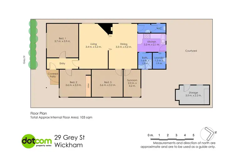 Floorplan of Homely house listing, 29 Grey Street, Wickham NSW 2293