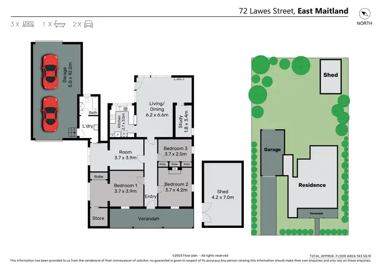 Floorplan of Homely house listing, 72 Lawes Street, East Maitland NSW 2323