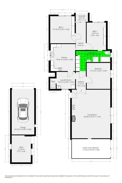 Floorplan of Homely house listing, 21 Burvilles Road, Portland VIC 3305