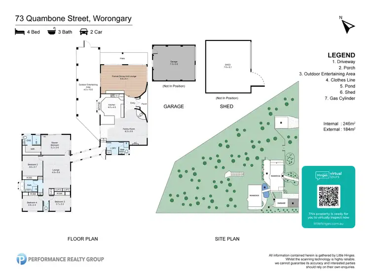 Floorplan of Homely house listing, 73 Quambone Street, Worongary QLD 4213
