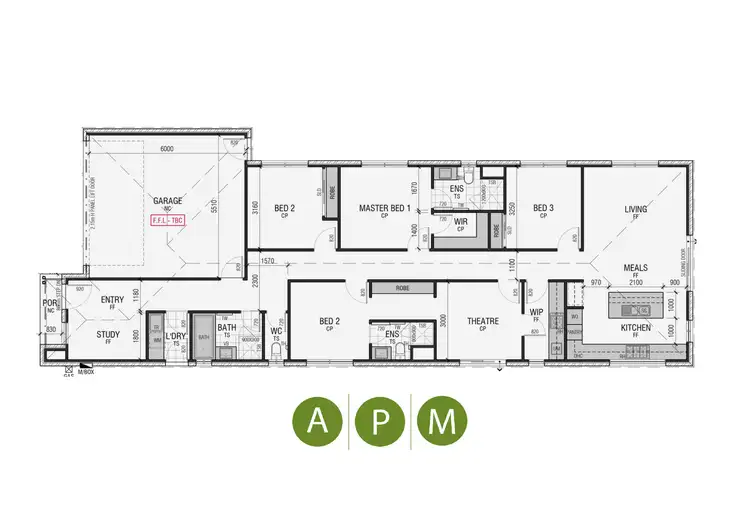 Floorplan of Homely house listing, 12 Audrey Street, Charlemont VIC 3217