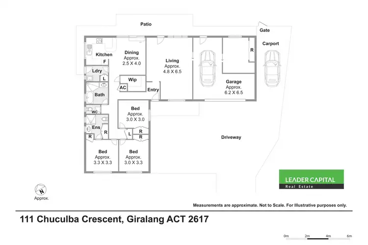 Floorplan of Homely house listing, 111 Chuculba Crescent, Giralang ACT 2617