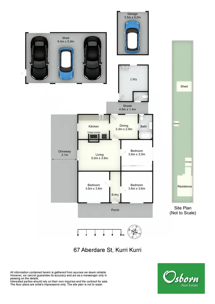 Floorplan of Homely house listing, 67 Aberdare Street, Kurri Kurri NSW 2327
