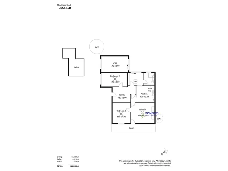 Floorplan of Homely house listing, 16 Adelaide Road, Tungkillo SA 5236