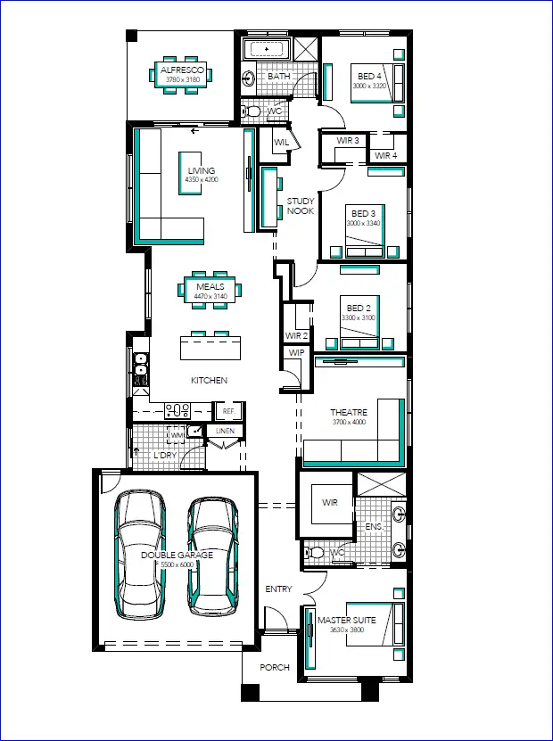 Floorplan of Homely house listing, 77 Mornington Avenue, Tarneit VIC 3029