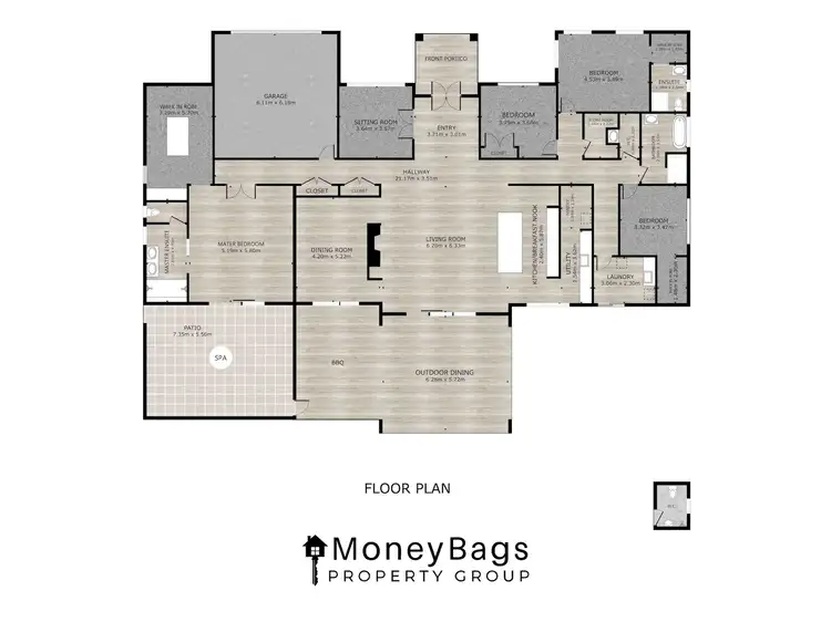 Floorplan of Homely house listing, 96-108 Sunday Drive, Jimboomba QLD 4280