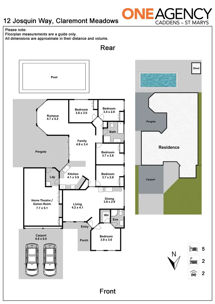 Floorplan of Homely house listing, 12 Josquin Way, Claremont Meadows NSW 2747